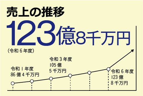 売上の推移